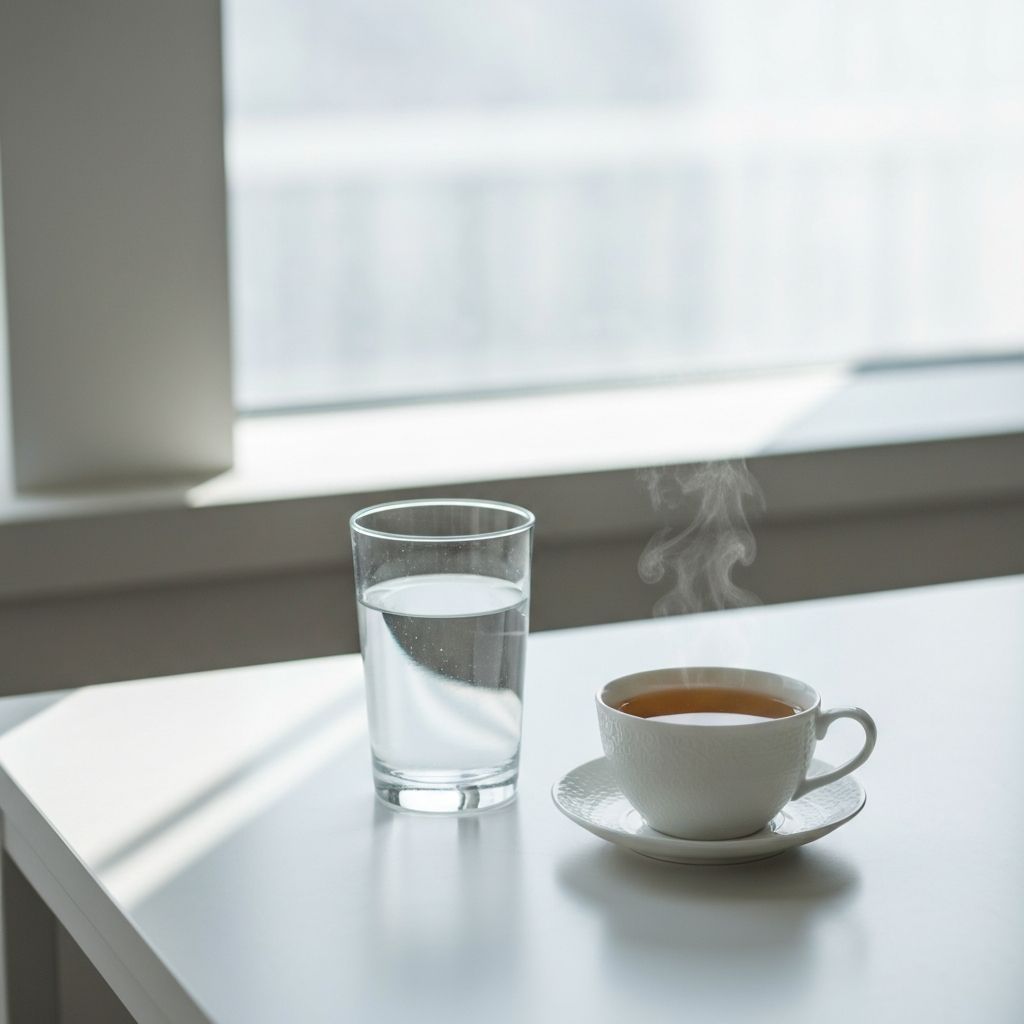 Getränke als Hintergrund der Ernährung